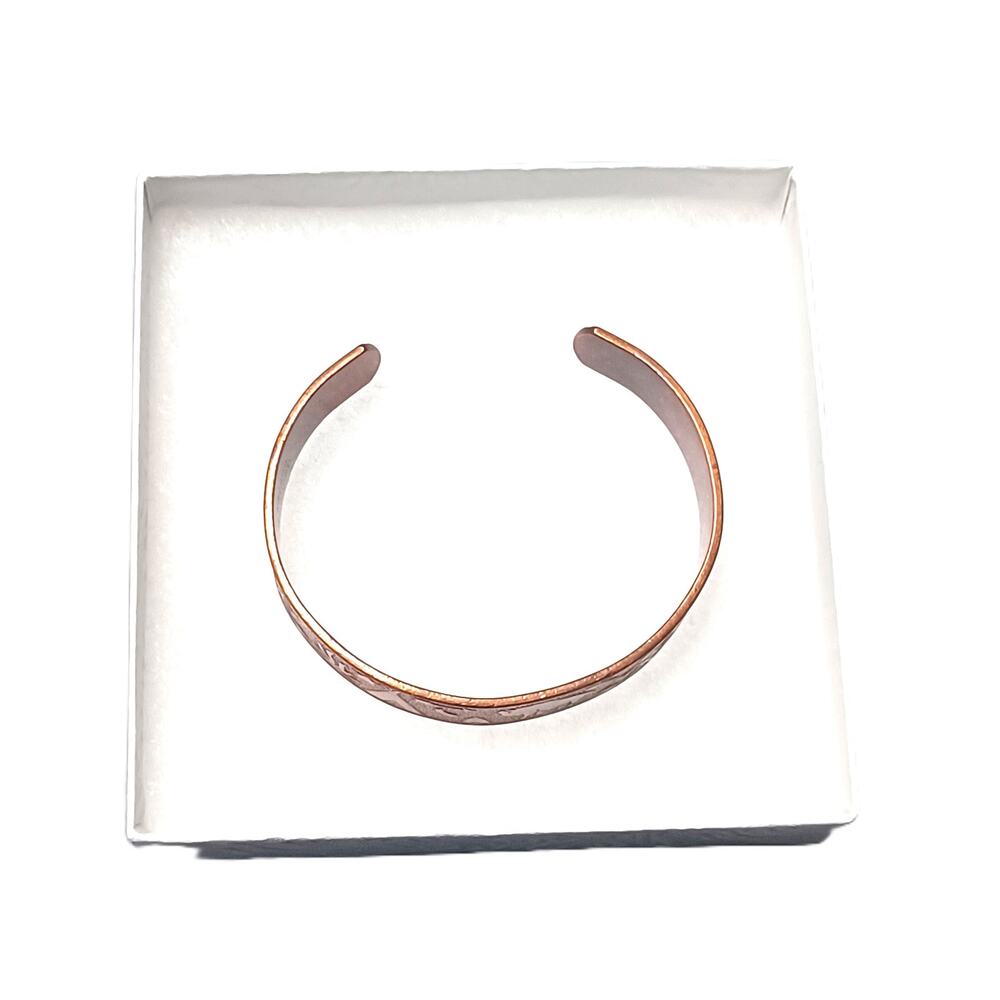 Old Pawn Copper Raised Totems (Genuine Copper Stamped)